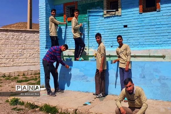 اردوی جهادی دانشجویان بسیجی قم در ایلام