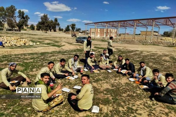 اردوی جهادی دانشجویان بسیجی قم در ایلام