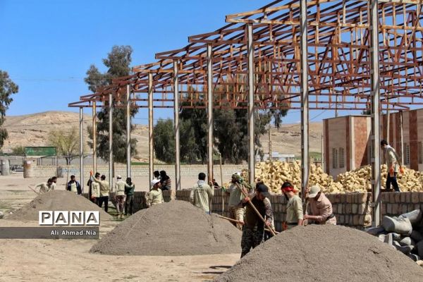 اردوی جهادی دانشجویان بسیجی قم در ایلام