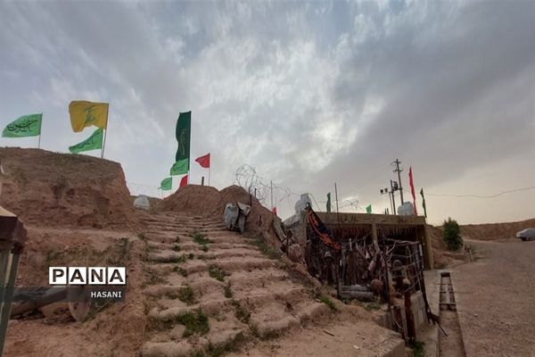 اردوی راهیان‌نور در یادمان والفجر ۱ در چم هندی