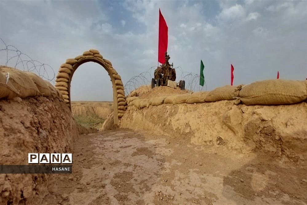 اردوی راهیان‌نور در یادمان والفجر ۱ در چم هندی