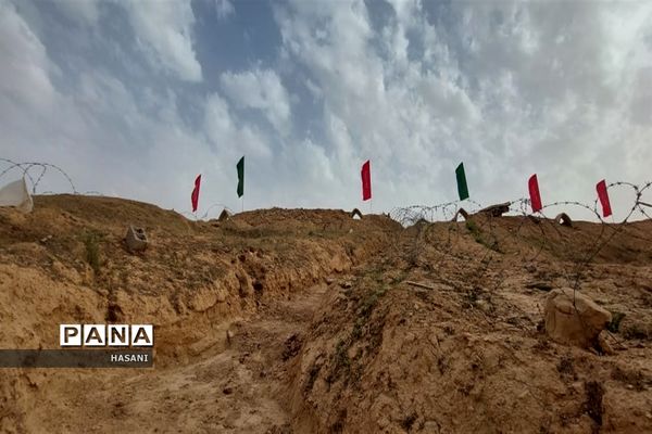 اردوی راهیان‌نور در یادمان والفجر ۱ در چم هندی