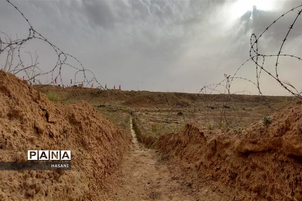 اردوی راهیان‌نور در یادمان والفجر ۱ در چم هندی