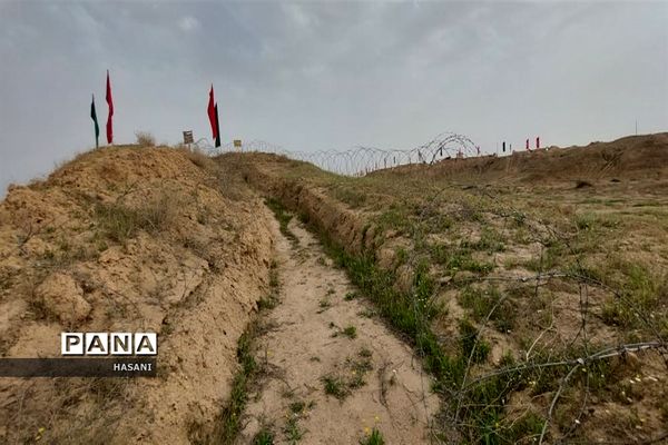 اردوی راهیان‌نور در یادمان والفجر ۱ در چم هندی