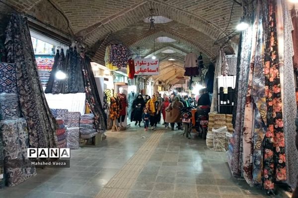 بازار زنجان در نوروز 1401