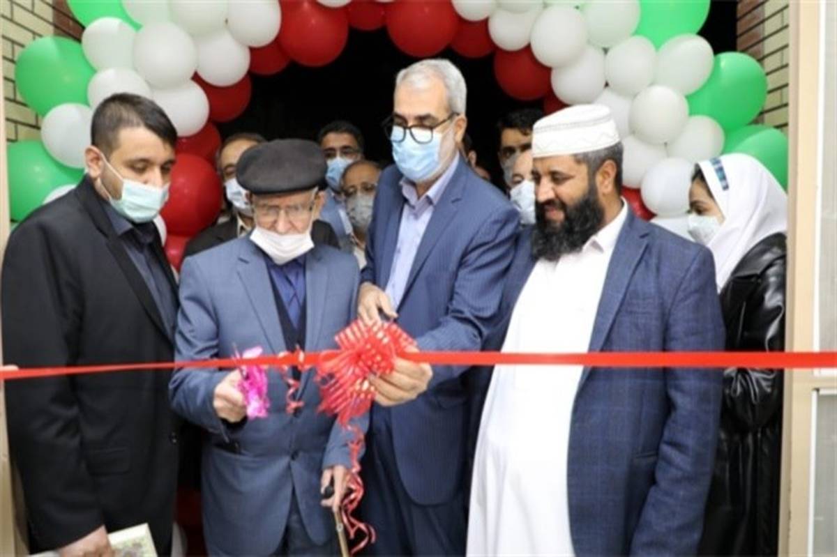 افتتاح مدرسه ۶ کلاسه روستای کلاته برفی منطقه تبادکان