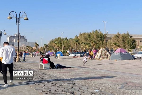 حضور مهمانان نوروزی در شهر بوشهر