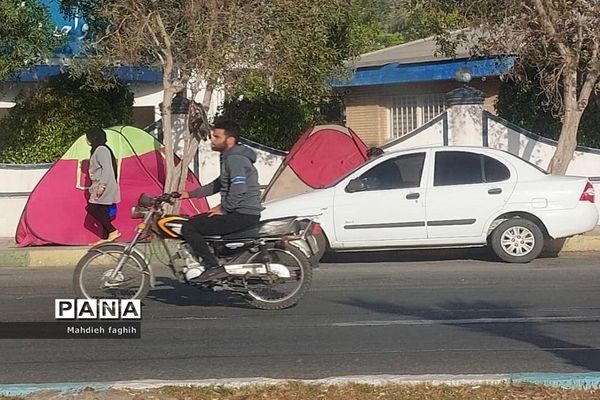 حضور مهمانان نوروزی در شهر بوشهر