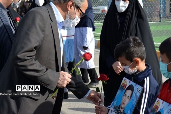 مراسم بازگشایی مدارس در ناحیه یک مشهد