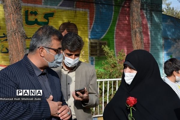 مراسم بازگشایی مدارس در ناحیه یک مشهد