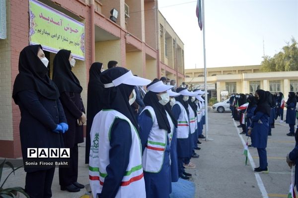 بازگشت به آموزش حضوری دبیرستان‌ام ابیها بوشهر