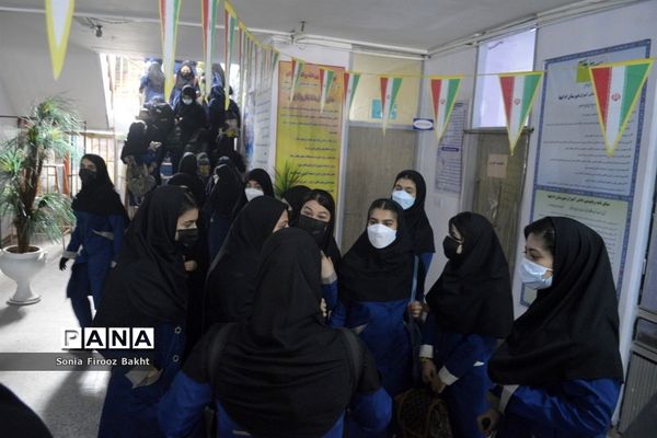 بازگشت به آموزش حضوری دبیرستان‌ام ابیها بوشهر