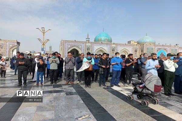 مراسم تشییع پیکر شهید محمد اصلانی در مشهد