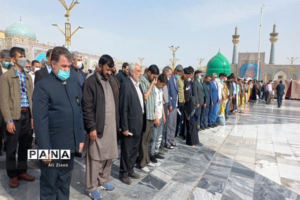 مراسم تشییع پیکر شهید محمد اصلانی در مشهد