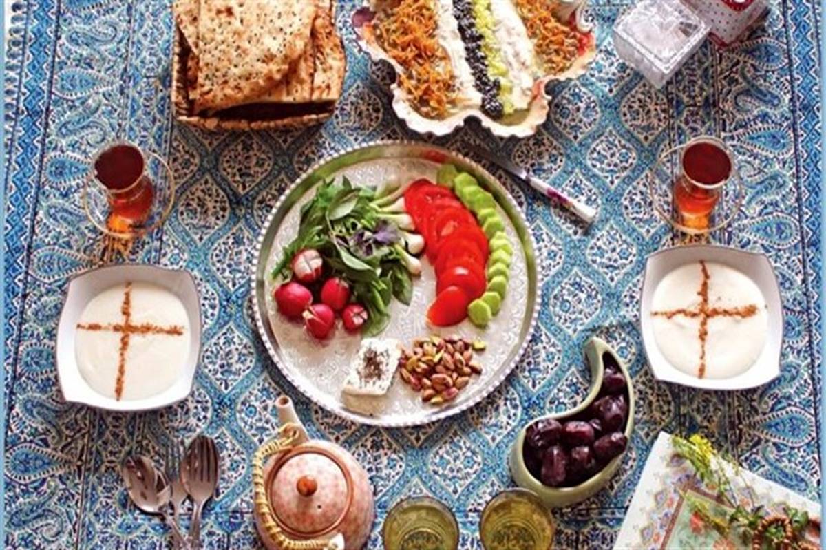 توصیه‌های مهم تغذیه‌ای در ماه رمضان