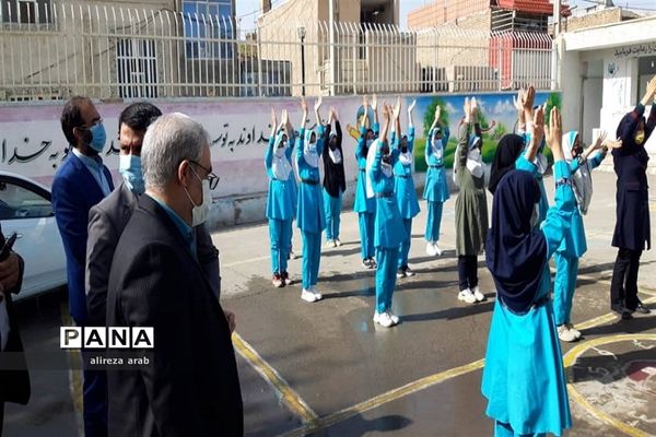بازگشایی حضوری مدارس در ورامین