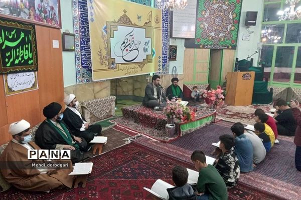 برگزاری محفل انس با قرآن در مسجد صاحب الزمان شهرآبعلی  رودهن