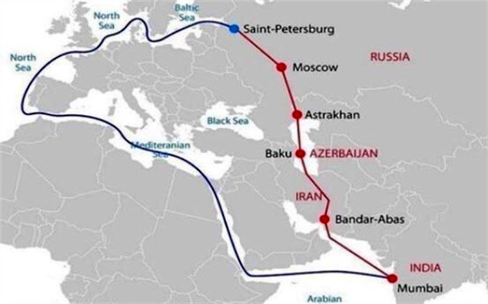 با فعال‌سازی کریدور شمال - جنوب کاهش ۳۰ درصدی هزینه و زمان انتقال کالا رخ می‌دهد