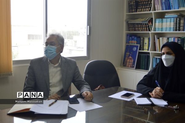 جلسه میز خدمت منطقه آموزش و پرورش دلوار با معاونت پرورشی و فرهنگی