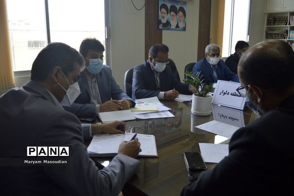 جلسه میز خدمت منطقه آموزش و پرورش دلوار با معاونت پرورشی و فرهنگی