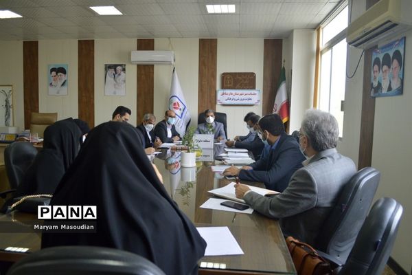 جلسه میز خدمت منطقه آموزش و پرورش دلوار با معاونت پرورشی و فرهنگی