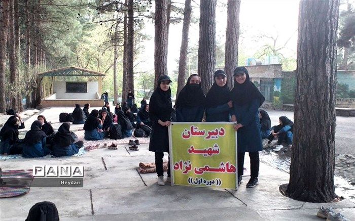 اردوگاه شهید رجائی باغرود میزبان دانش‌آموزان فعال آموزشگاه شهید هاشمی‌نژاد نیشابور