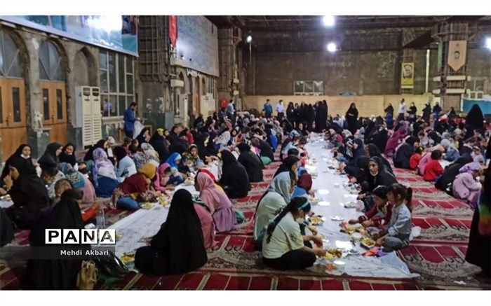 برپایی ضیافت افطاری ویژه ایتام تحت پوشش کمیته امداد امام خمینی خوزستان