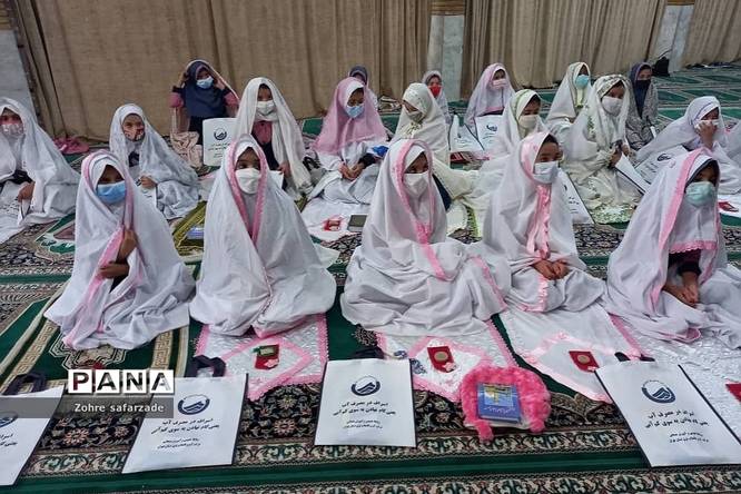 برگزاری مراسم جشن تکلیف و روزه اولیها در مدرسه امام رضا(ع) رودهن