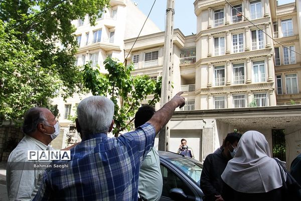 بازسازی صحنه درگیری سارقان مسلح با ماموران کلانتری ۱۰۳ گاندی