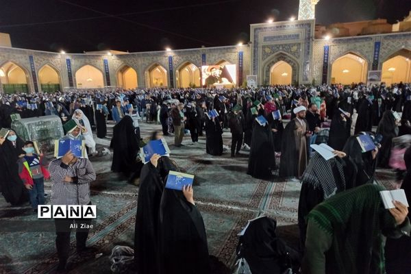 مراسم شب قدر نوزدهم ماه مبارک رمضان در حرم مطهر رضوی