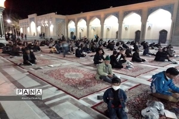 مراسم شب قدر و نوزدهم ماه رمضان در زیارتگاه شهید مدرس کاشمر