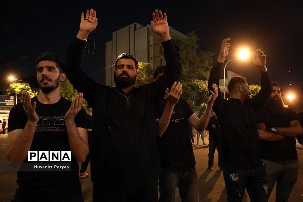 مراسم احیا شب بیست و یکم ماه مبارک رمضان در میدان فلسطین تهران
