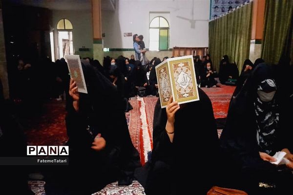 احیای شب بیست و یکم ماه مبارک رمضان در منطقه بام و صفی آباد بجنورد