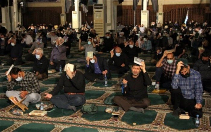 مراسم احیاء دومین شب از لیالی پرفیض قدر در مصلی بوشهر برگزار شد