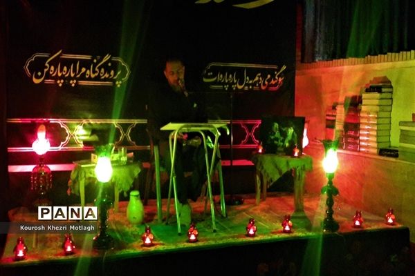 مراسم احیای شب بیست و سوم ماه مبارک رمضان در شهرستان کازرون