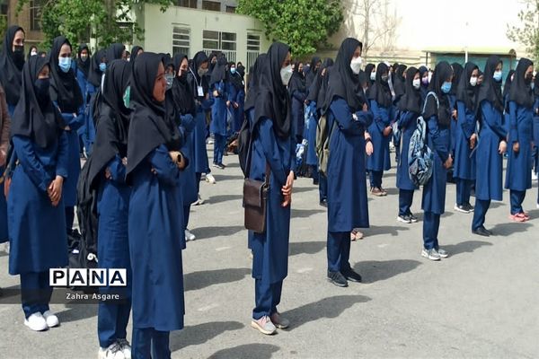 تشییع پیکر شهید گمنام در آموزش و پرورش و مدارس شهرستان ملارد