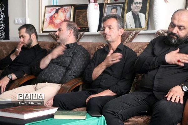 مراسم عزاداری شهادت امام علی(ع) در منزل شهید معماریان