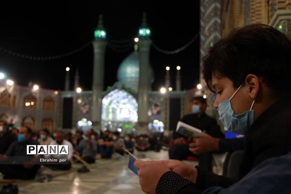 شب بیست و سوم ماه رمضان در حرم حضرت محمد هلال بن علی( ع )