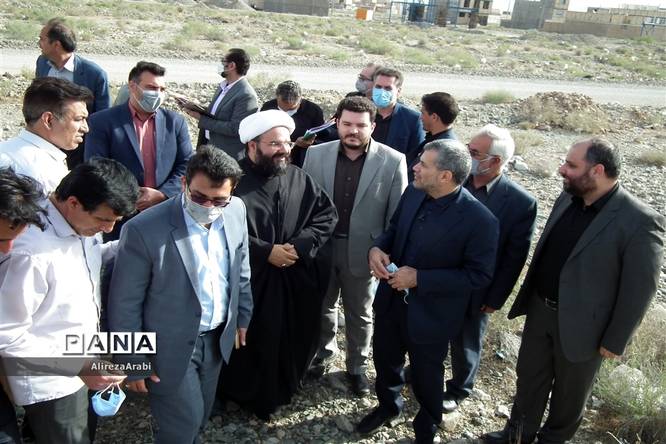 بازدید مدیرکل راه و شهرسازی استان از پروژههای در حال ساخت در شهرستان کاشمر