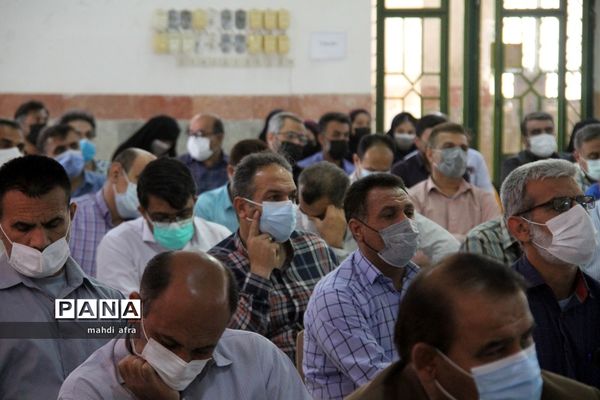 همایش بزرگ فرهنگیان شهرستان بهبهان به‌مناسبت روز جهانی قدس