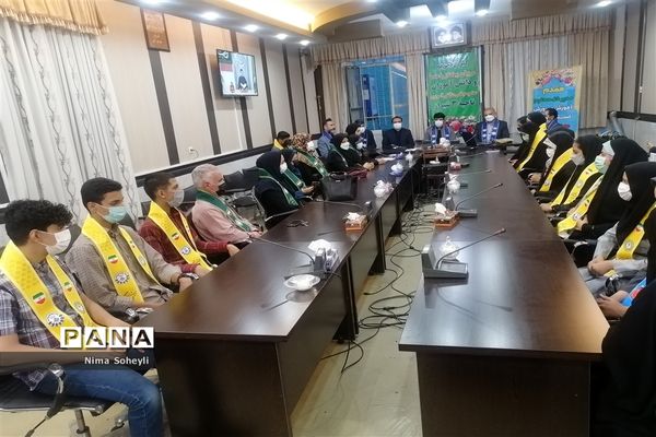 برپایی ضیافت افطاری ساده به میزبانی سازمان دانش‌آموزی  ناحیه سه شیراز