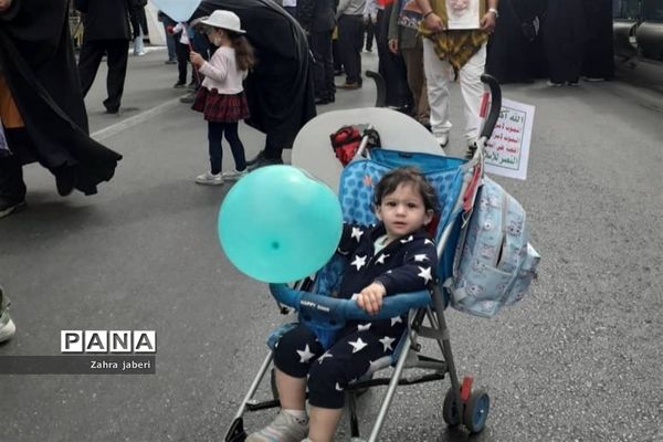 حضور پرشور نسل جدید در راهپیمایی روز قدس