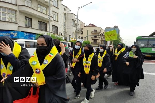 حضور پرشور نسل جدید در راهپیمایی روز قدس