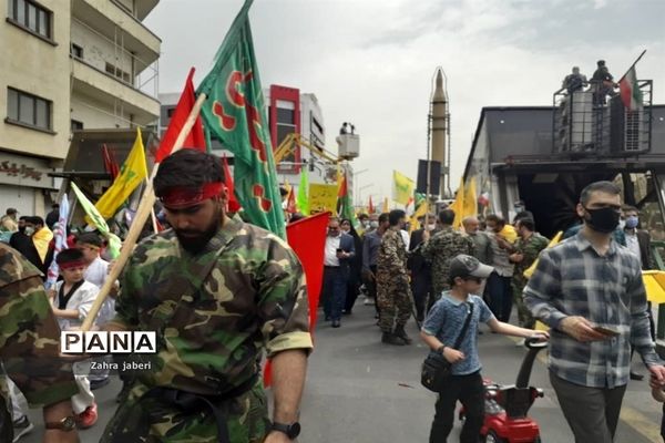 حضور پرشور نسل جدید در راهپیمایی روز قدس