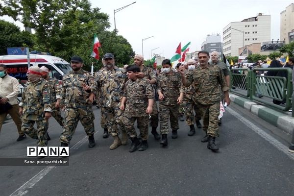 راهپیمایی روز قدس در تهران