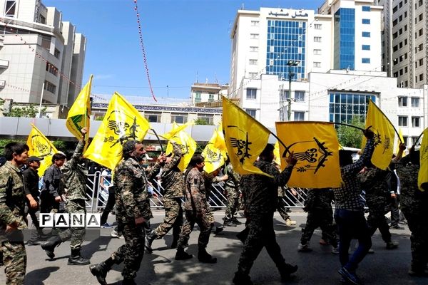 حضور پرشور مردم مشهد در راهپیمایی روز قدس