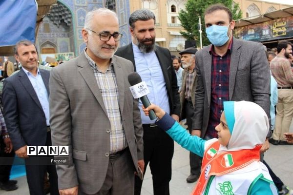 حضور پرشکوه مردم اصفهان در راهپیمایی روز قدس