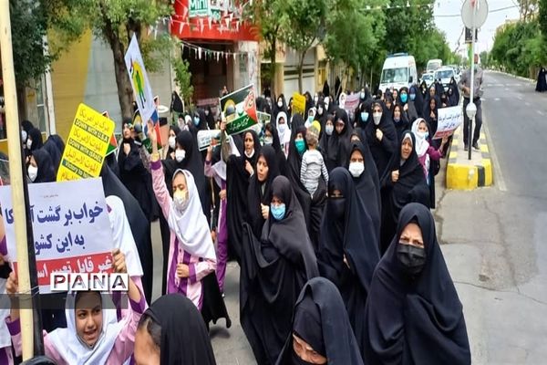 برگزاری راهپیمایی  روز قدس در اردستان