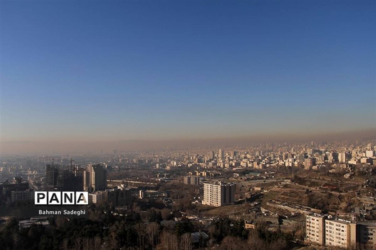 کیفیت هوای تهران  ناسالم برای گروه های حساس
