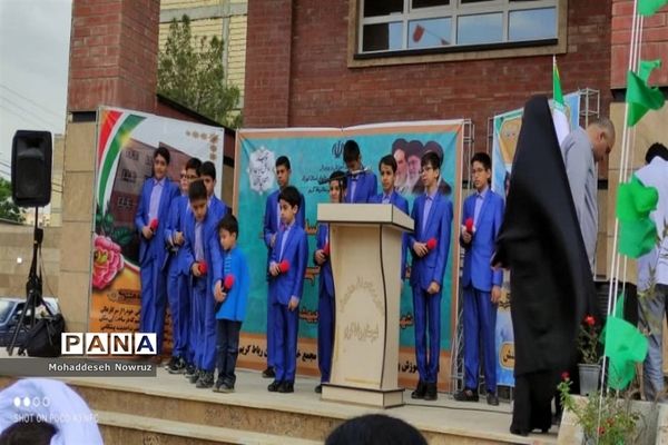 کلنگ‌زنی ساخت مدرسه جدید در نصیرشهر